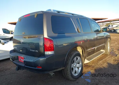 2010 Nissan Armada Titanium from USA, damaged, VIN 5N1AA0ND4AN619794
